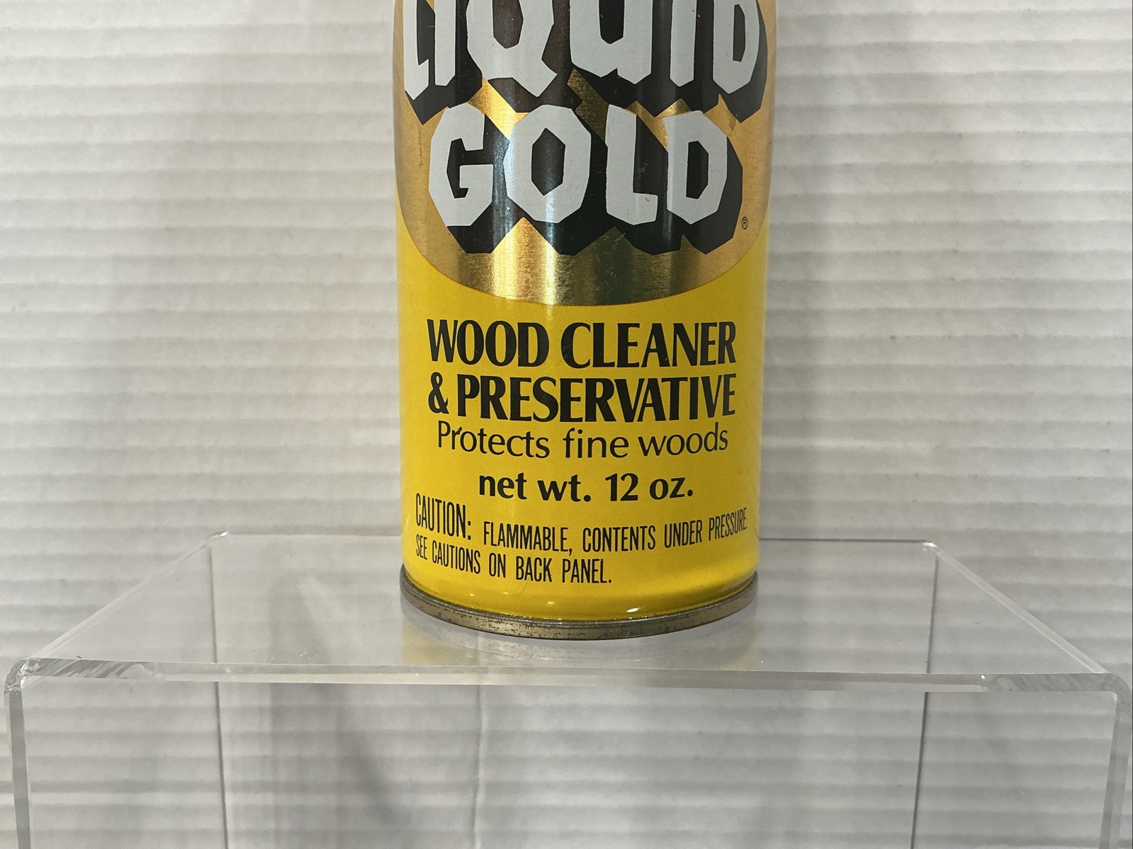 Scott’s Liquid Gold 12 oz Lemon Scent Wood Cleaner Prop 1/2 full VTG Rare find