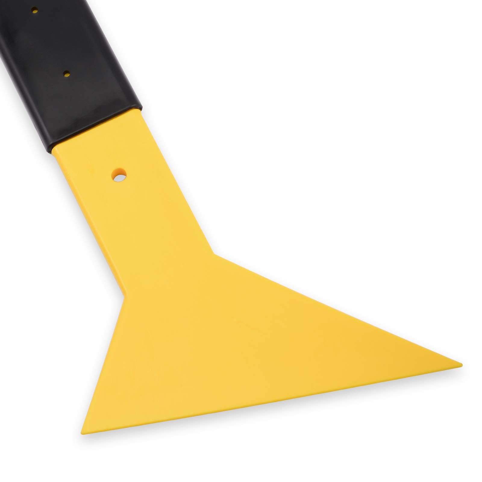 Window Tint Squeegee Long Handle Scraper Tool Triangle Slim Foot Tinting Sque…