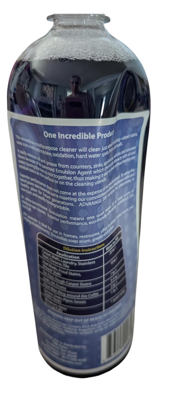 ADVANAGE the Wonder Cleaner Advance 20X Multi-Purpose Ultra Concentrate Lavender