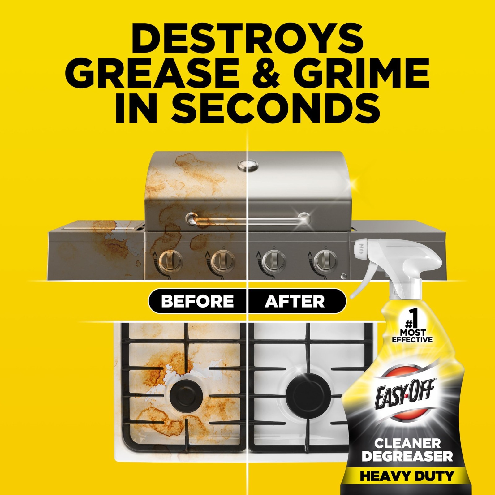 Easy-Off Heavy Duty Degreaser 32oz – Kitchen, Garage & Outdoor Use
