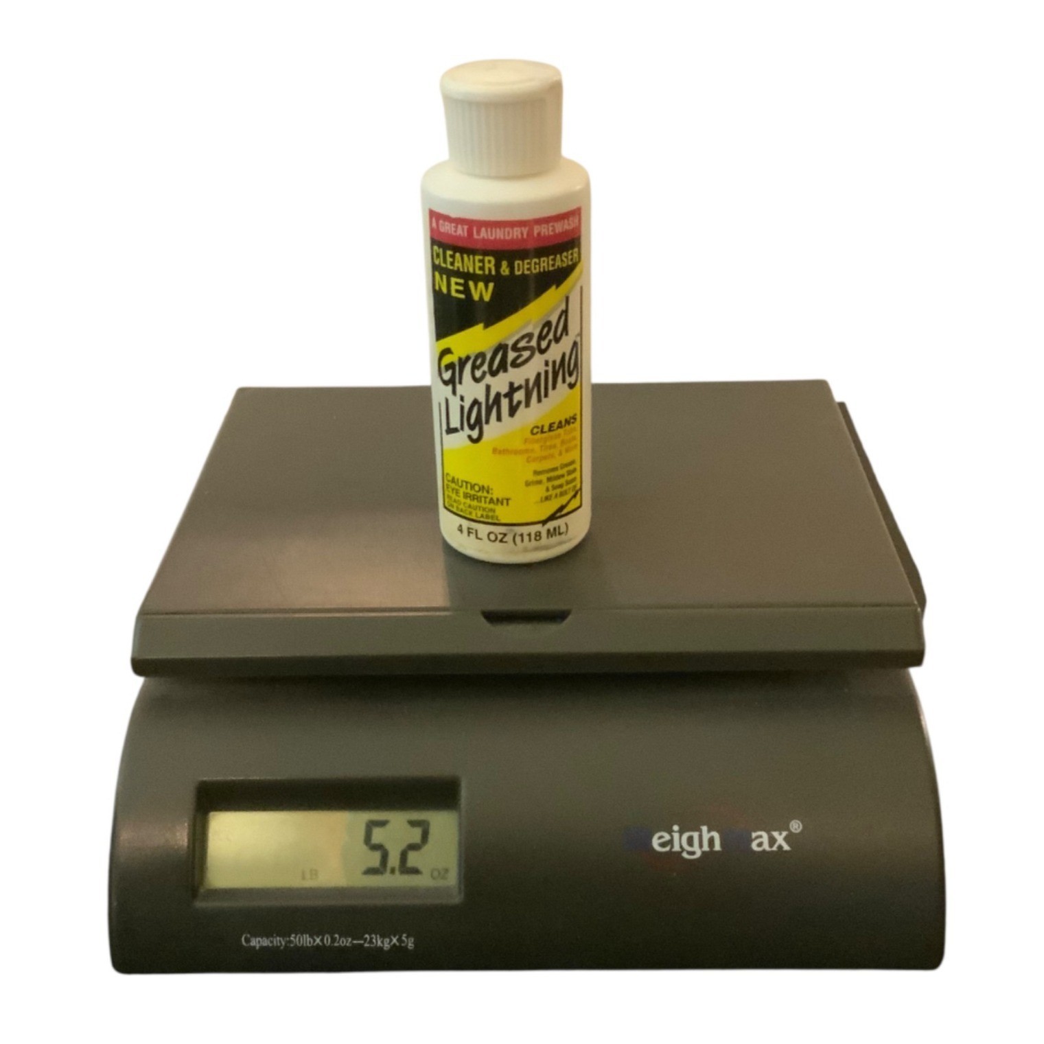 Greased Lightning Cleaner & Degreaser 4 Fl Oz Bottle For Laundry & Household Use
