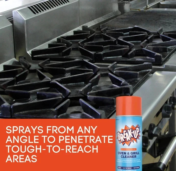 Break-Up Professional Oven & Grill Cleaner, 19 Oz-2pk