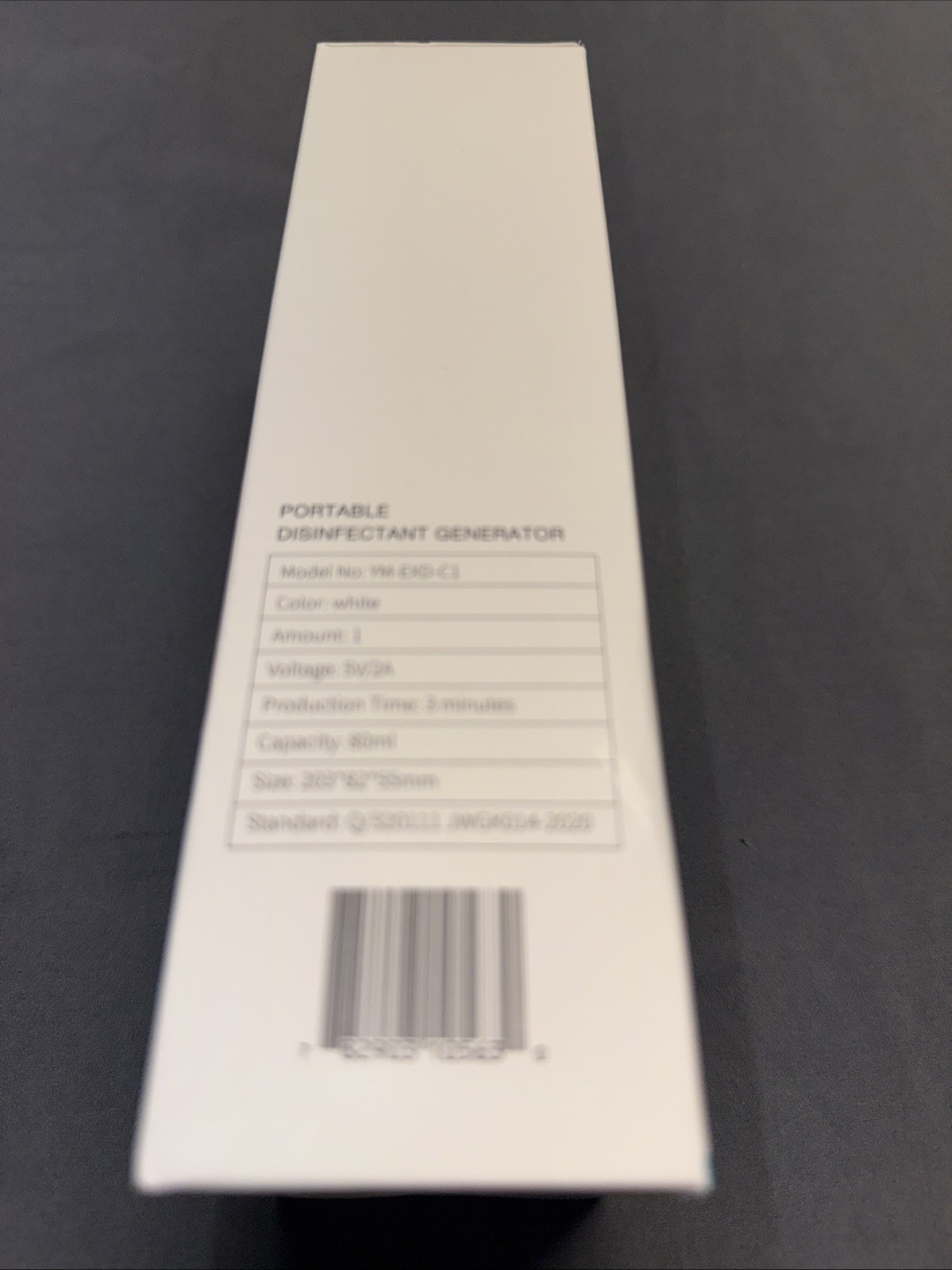 Portable Disinfectant Maker – Disinfectant Liquid Making Machine Brand New In BX