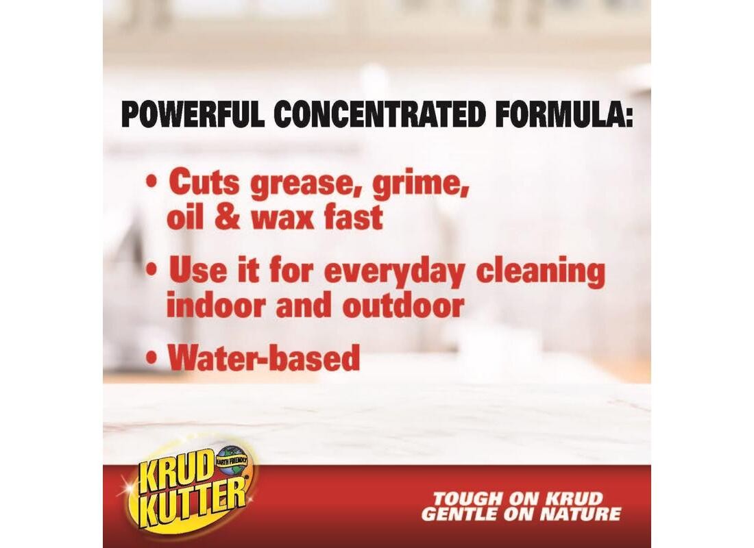 Krud Kutter KK012 Krud Kutter Cleaner & Degreaser Stain Remover 1-Gallon