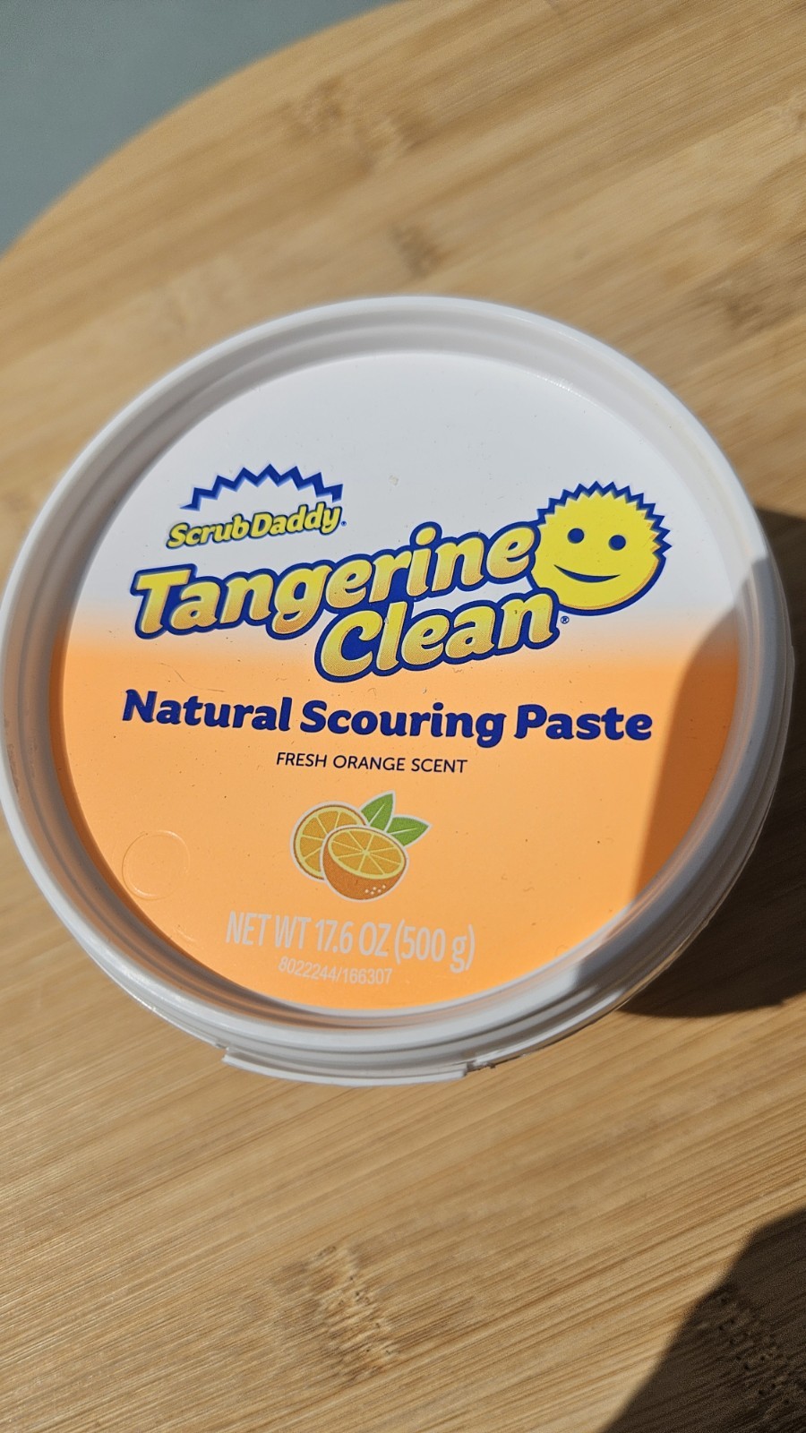Scrub Daddy Tangerine Clean Natural Scouring Paste 17.6 oz