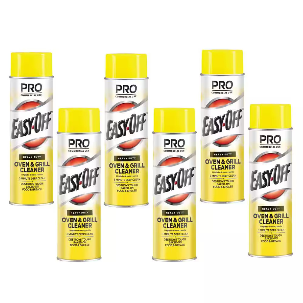 24 Oz. Professional Heavy-Duty Oven and Grill Cleaner (6-Pack)