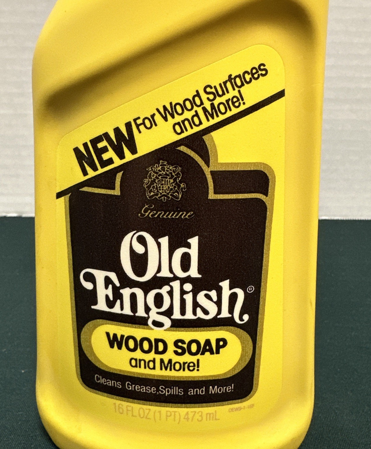 Vintage Old English Wood Soap Cleaner 1989 Discontinued Rare Product