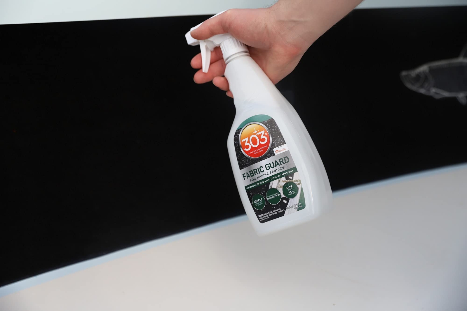 303 Marine Fabric Guard 32 Oz Water Repellent Protectant for All Fabrics