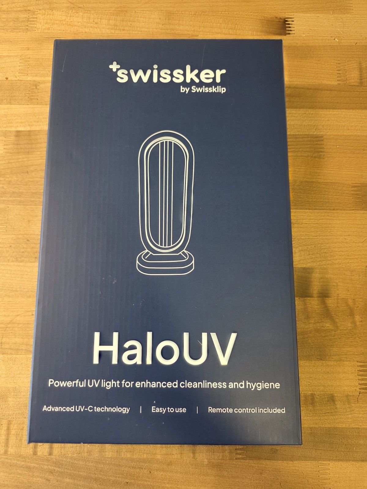 HaloUV Swissker by Swissklip, HaloClean UV Original, Home Disinfection Device