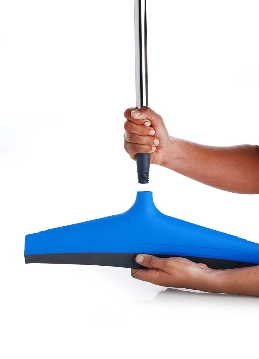 Durable Blue Floor Wiper Cleaner – Stainless Steel, Efficient Mess-Free Use