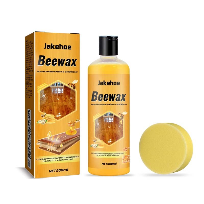 Beeswax Wood Furniture Polish Conditioner All‑in‑One Cleaner Restorer 100ml Hot