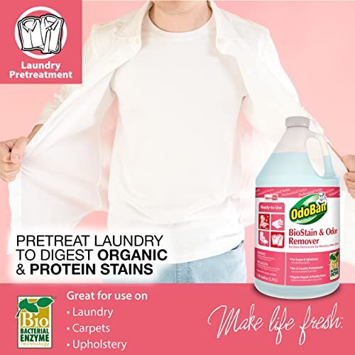 OdoBan Professional Cleaning and Odor Control Solutions, Assorted Sizes