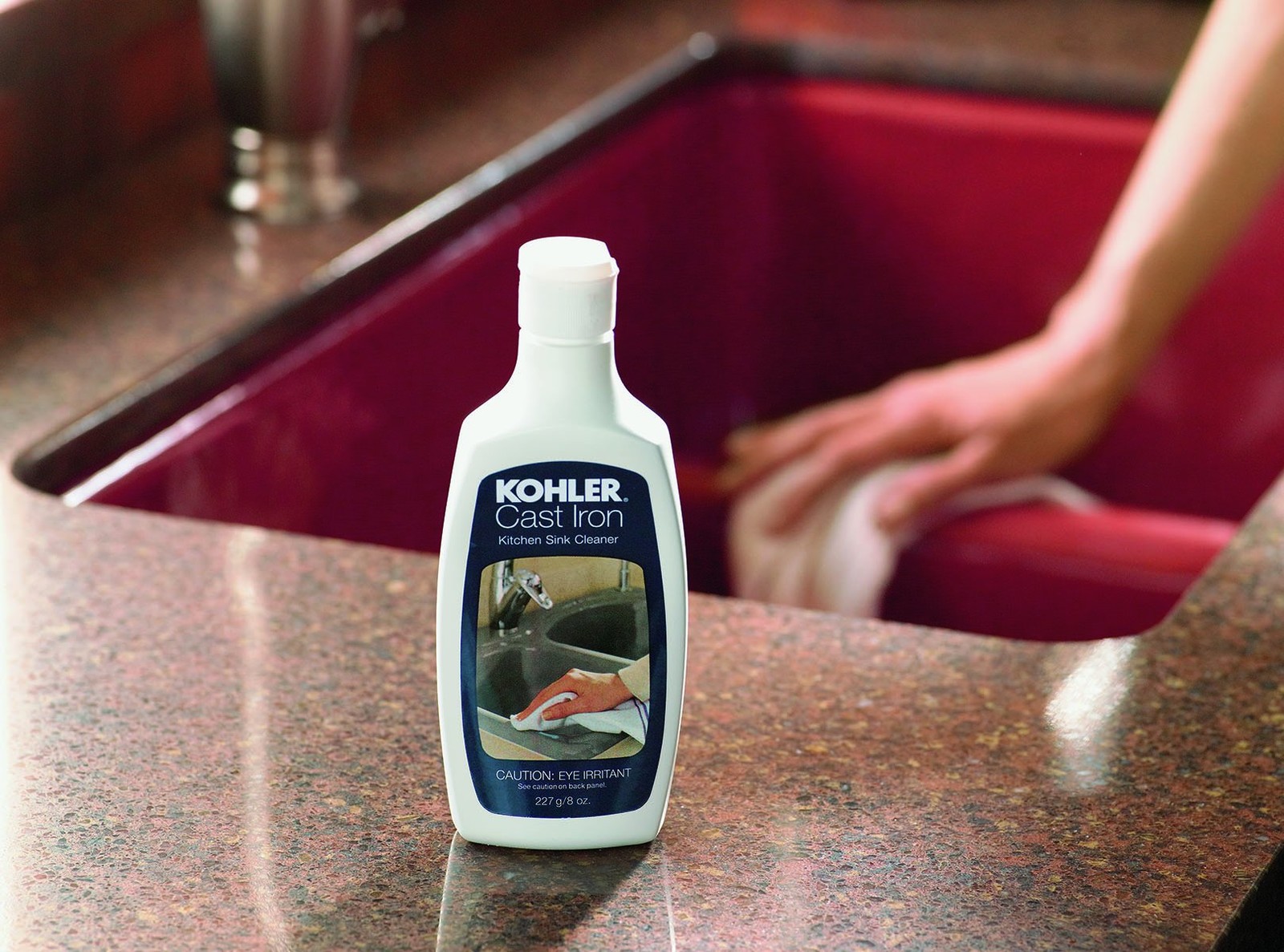 KOHLER K1012525 Cast Iron Cleaner 8 oz Bottle
