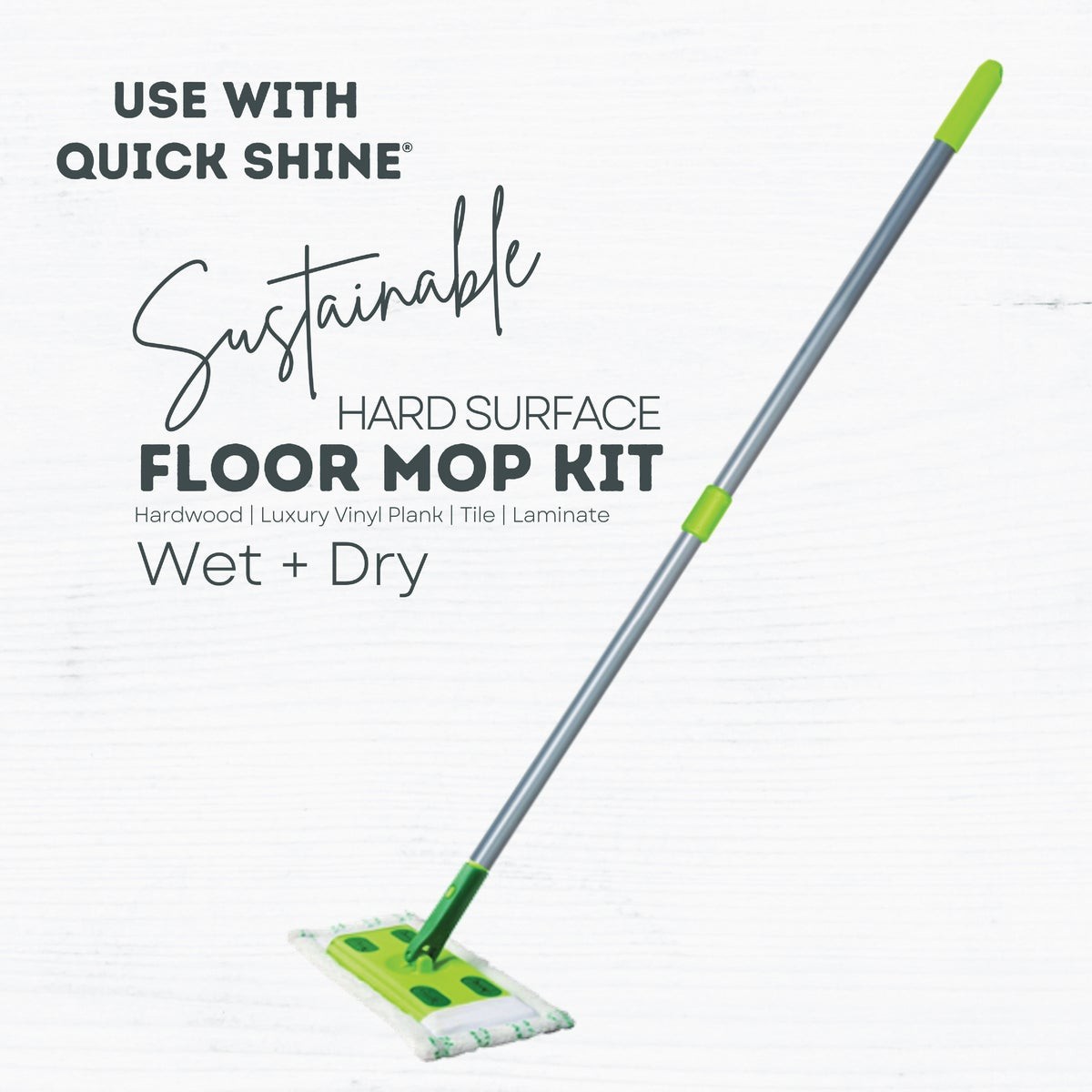 Quick Shine Hard Surface Floor Mop Refill Pad 11148 Quick Shine 11148