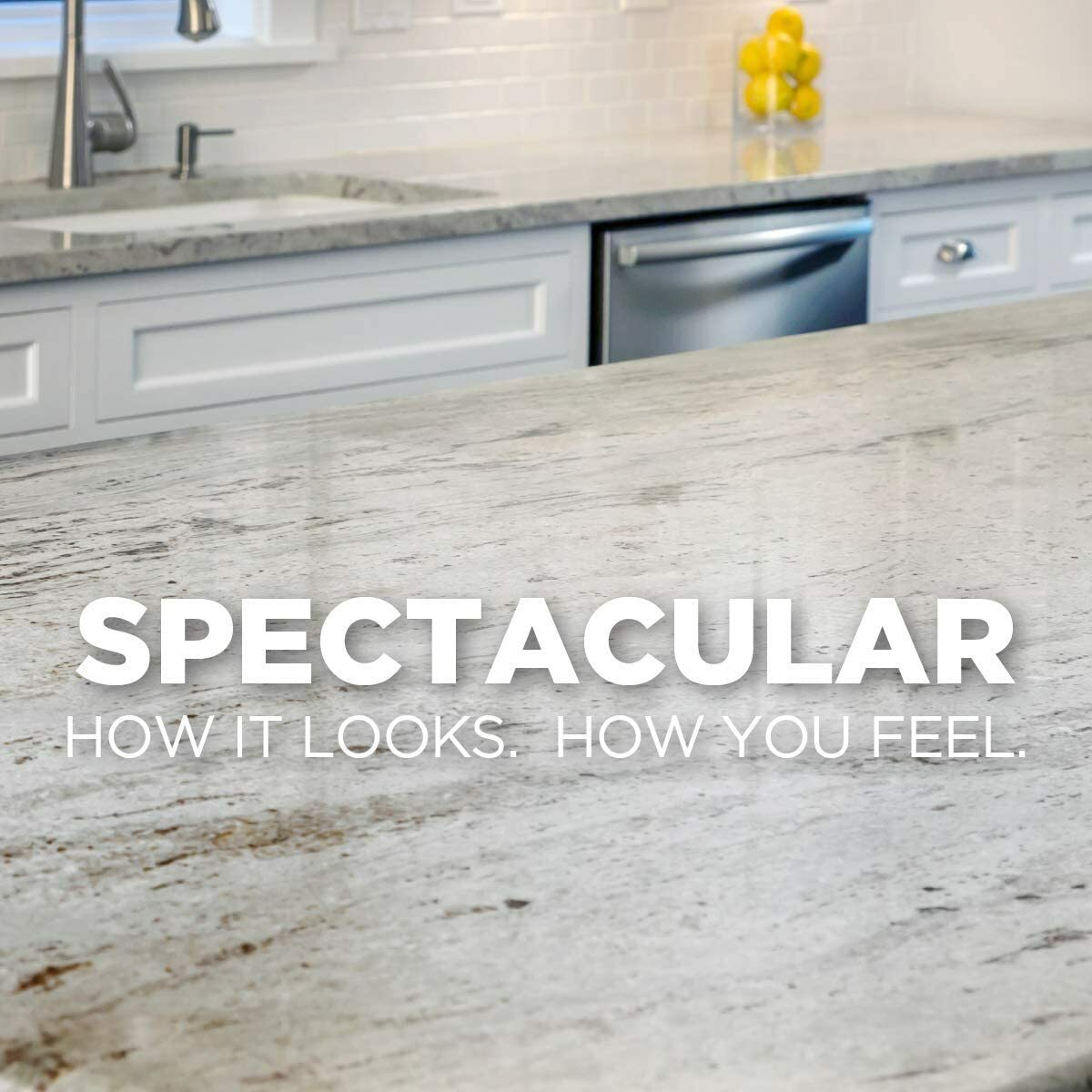 Weiman GRANITE & STONE CLEANER & POLISH Extra Stain Protection QUARTZ MARBLE
