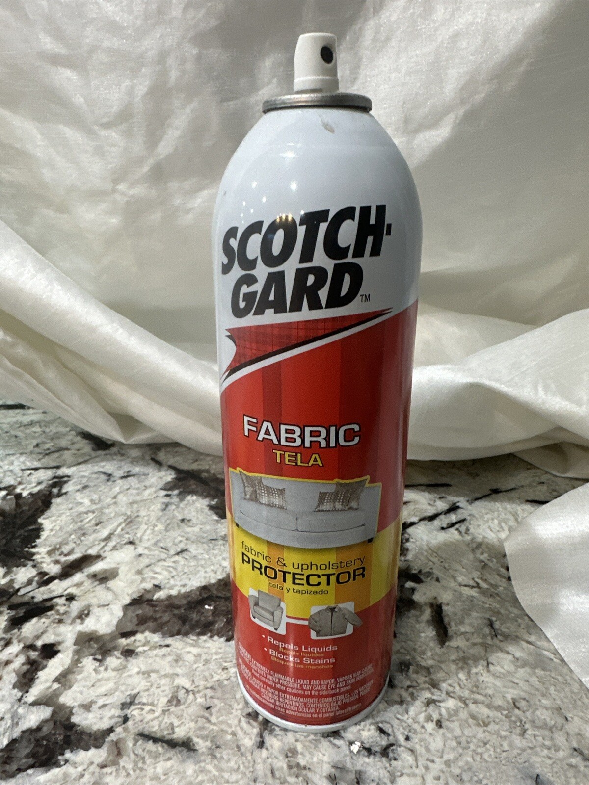 Scotchgard 3M Fabric & Upholstery Protector – Discontinued Formula 2007 Lot Of 3