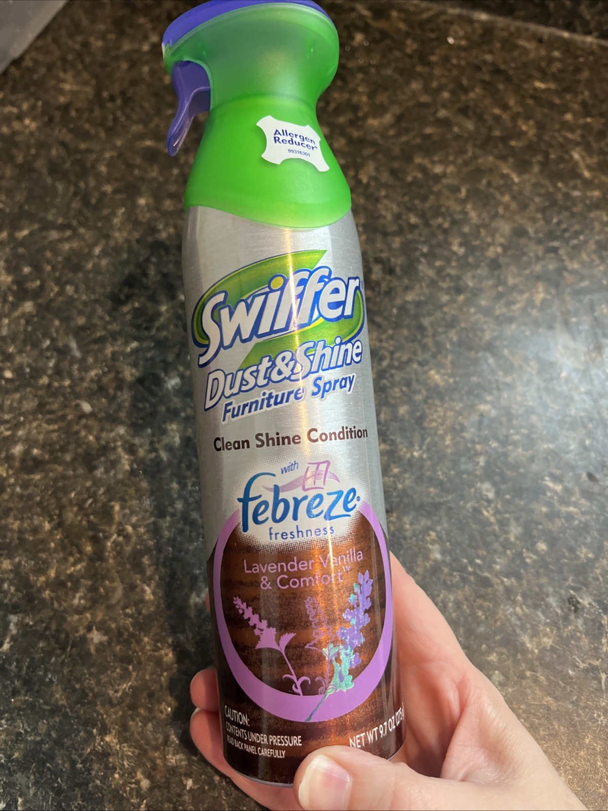 Swiffer Dust & Shine MULTI SURFACE Spray Febreze Lavender Vanilla Discontinued