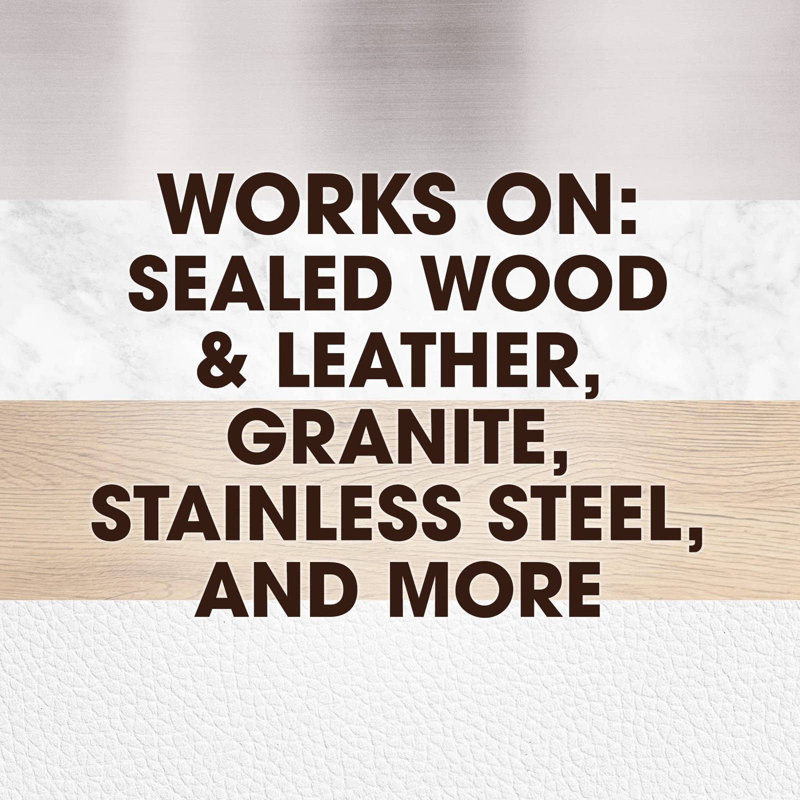 Orange Scented Wood & Furniture Polish Spray, 9.7oz 3Pack for Shine