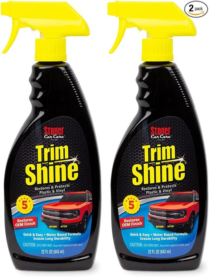 22-Ounce Trim Shine Protectant for Interior and Exterior Resto Size: Pack of 2