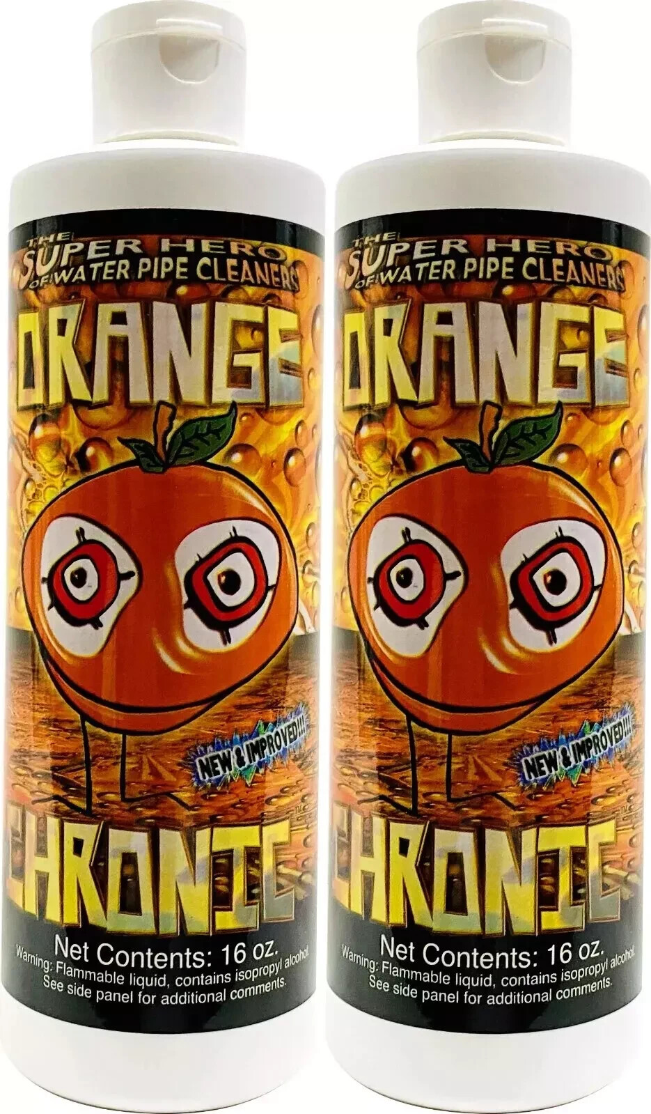 LOT OF 2 Orange Chronic Cleaner 16 oz