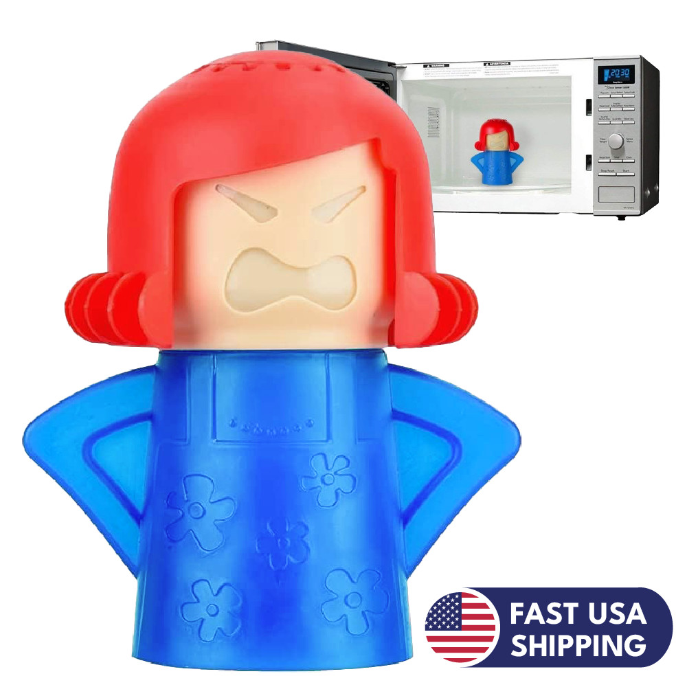 NEW Angry Mom Microwave Cleaner – Natural and Easy Kitchen Cleaning Solution