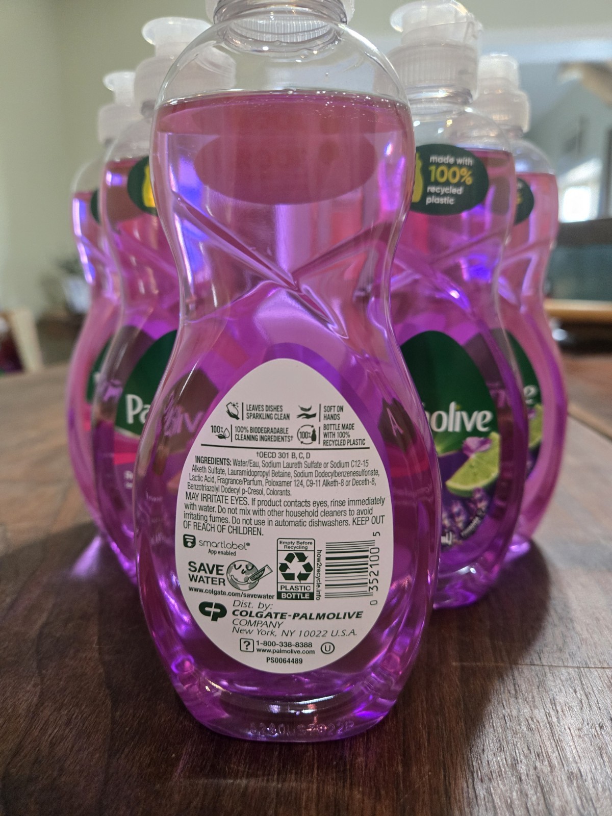 Palmolive Ultra Lavender & Lime Liquid Dish Soap 9.7 Fl Oz (Lot Of 5)