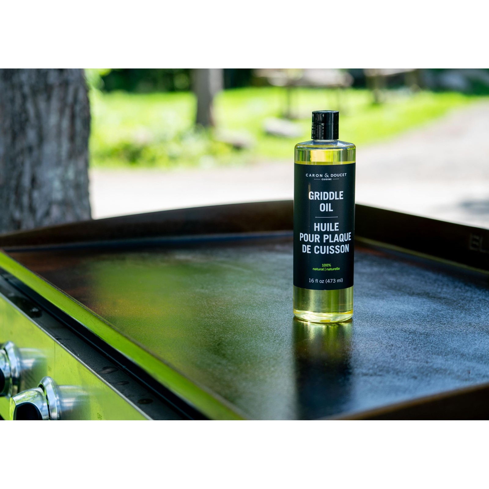 16oz Griddle Seasoning Cleaning Oil Plant Based Food Grade Restores Cures oil