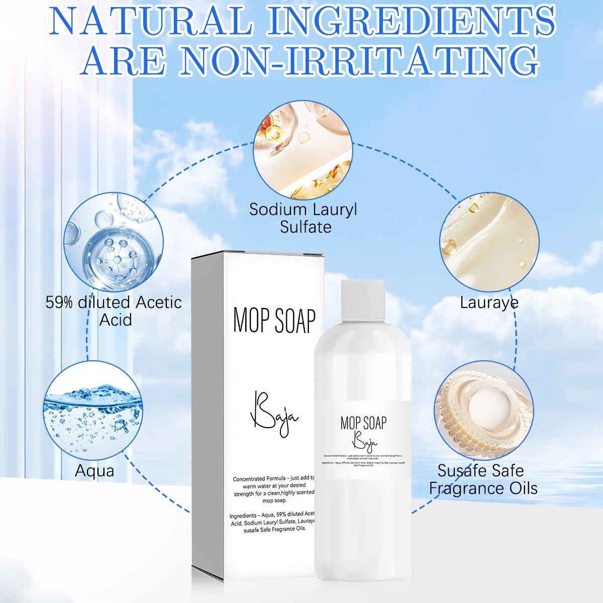 Mop Soap Brazilian Waves, Mop Soap Scented, Luxury Mop Soap, Mop Soap For Flo…