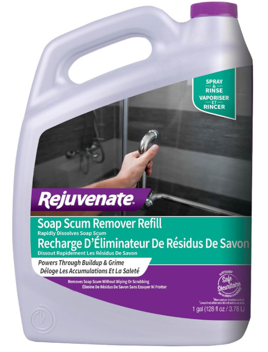 Scrub Free Soap Scum Remover Cleaning Formula – Spray and Rinse for Streak Free