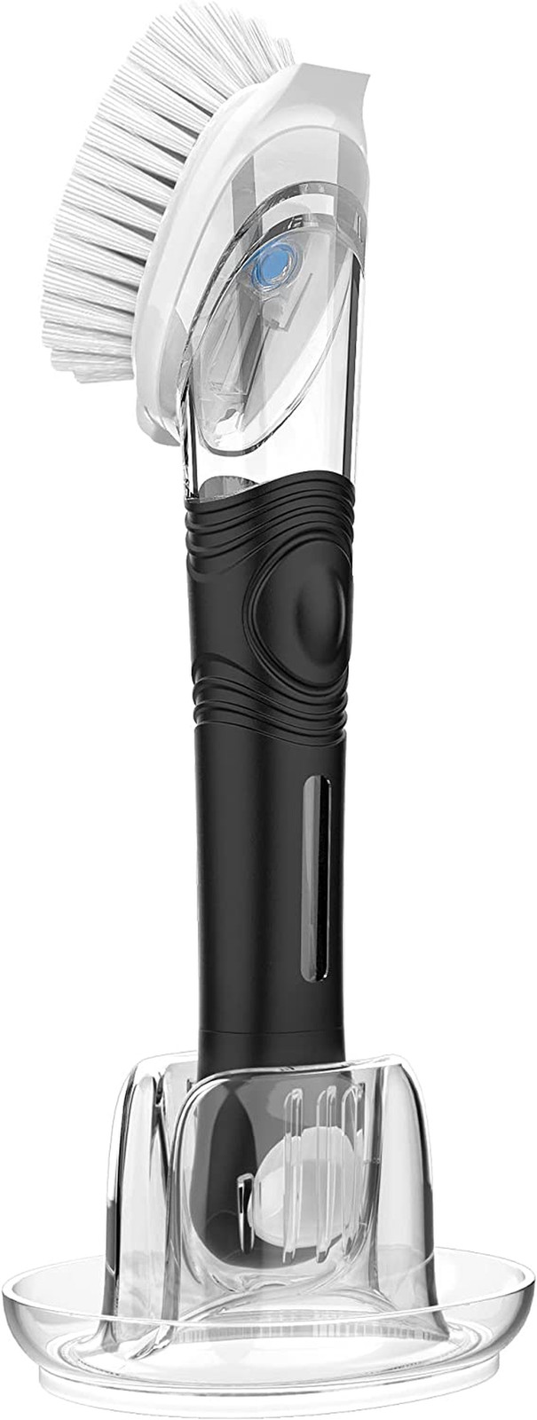 MR.SIGA Soap Dispensing Dish Brush Storage Set, Kitchen Brush with Holder for Po
