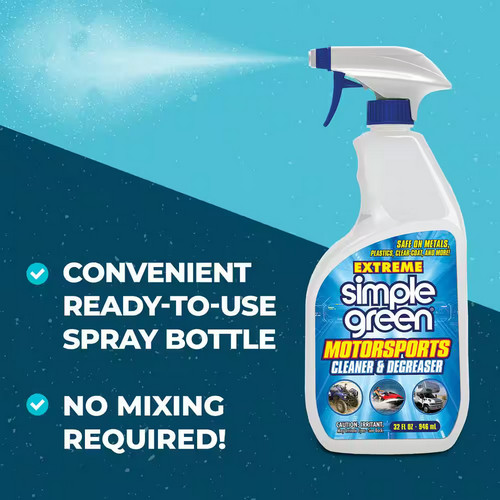 32 oz. Extreme Simple Green Motorsports Cleaner & Heavy-Duty Degreaser