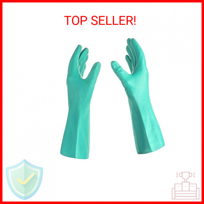 Best Nitrile Rubber Cleaning, Household, Dishwashing Gloves, Latex Free, Vinyl F