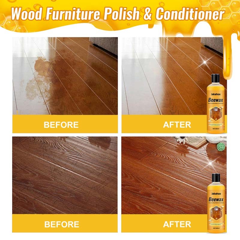 Beeswax Wood Furniture Polish Conditioner All‑in‑One Cleaner Restorer 100ml Hot