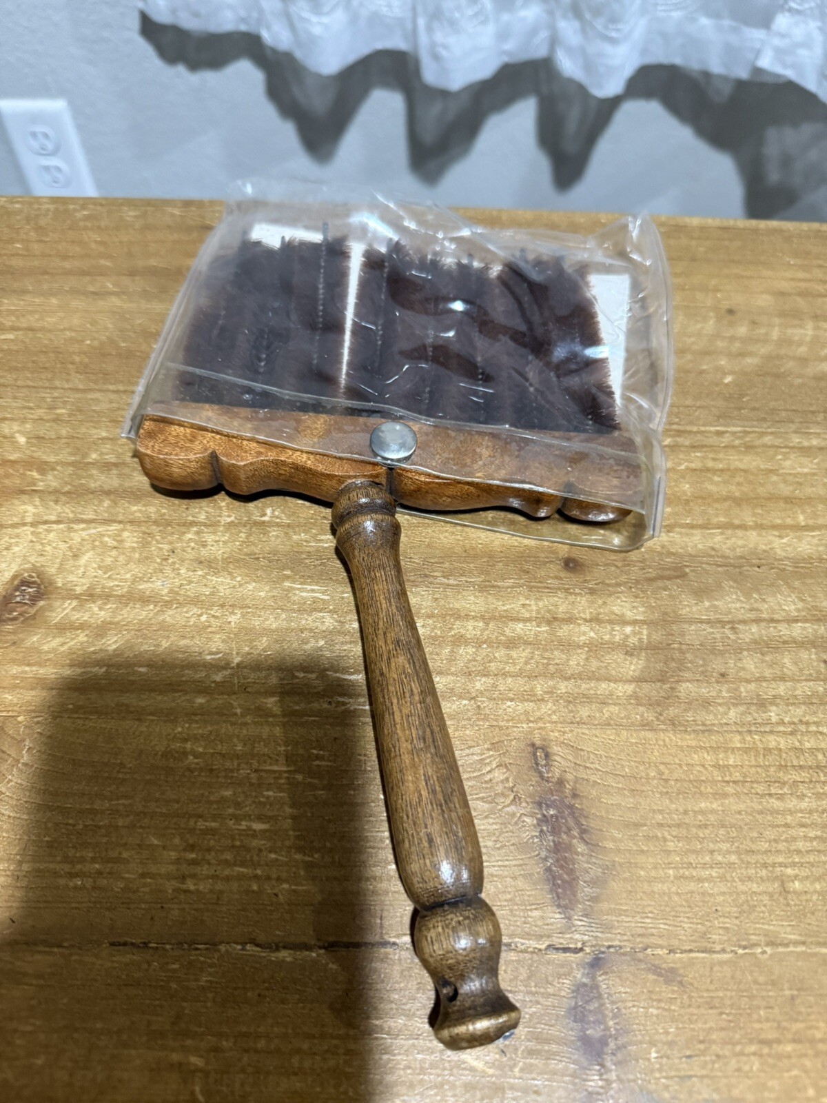 Vintage Blind Cleaner Jobar International Inc Wood Handle Made in Taiwan #JT140