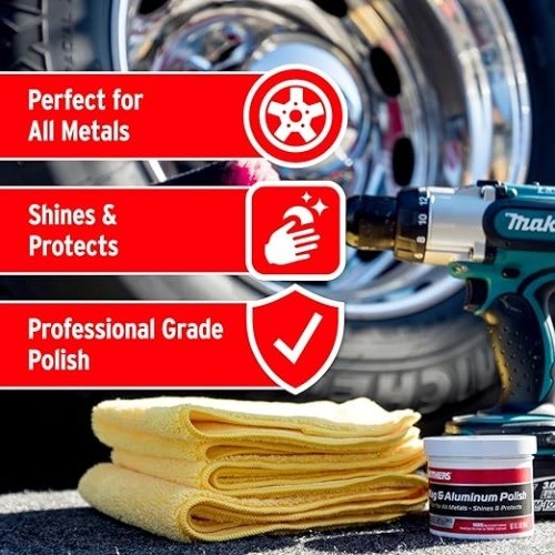 Mag & Aluminum Polish, 5 oz. — Brilliant Shine, Easy to Use,5 Fl Oz (Pack of 1)