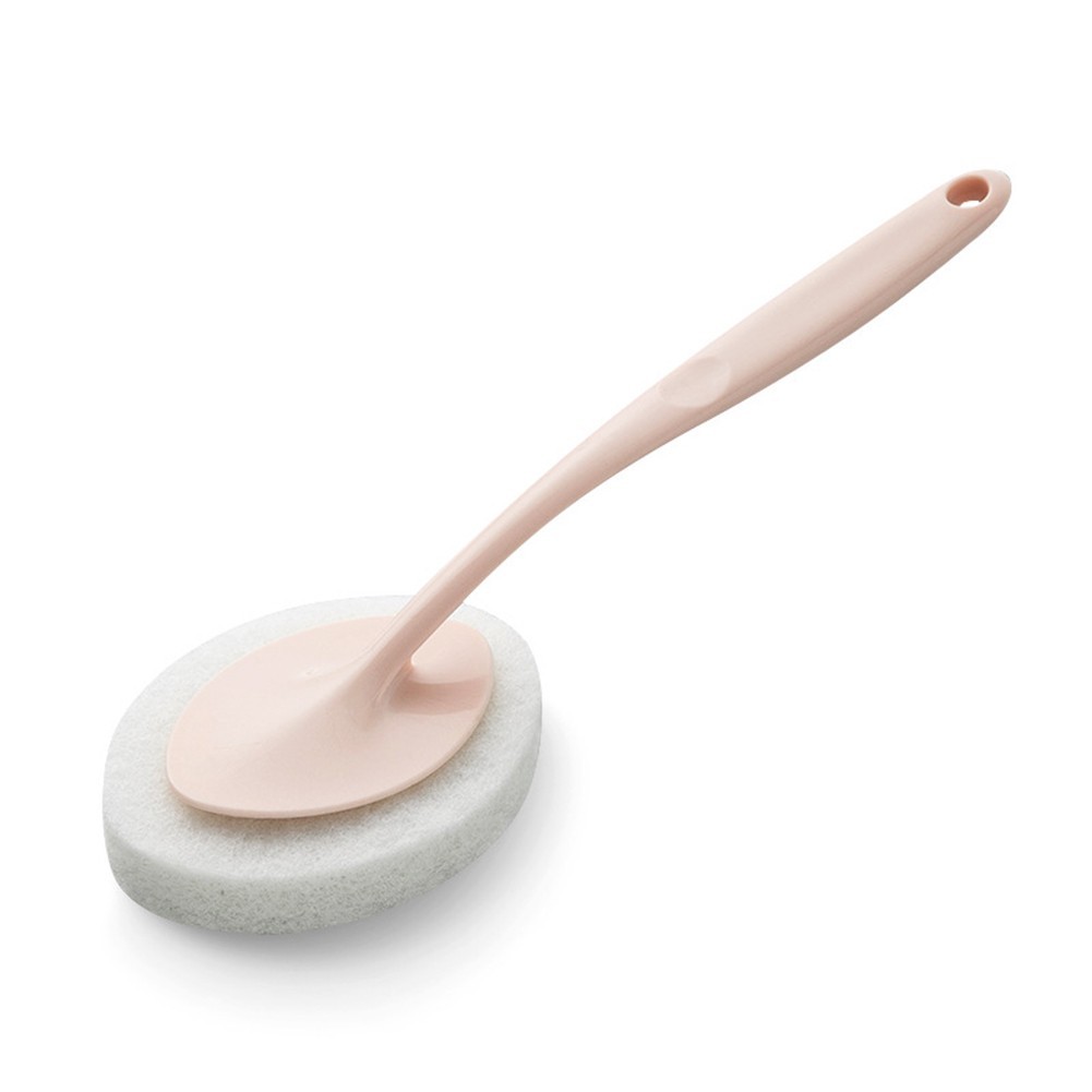 Gentle yet Effective Long Handle Sponge Scrubber for Delicate Surfaces