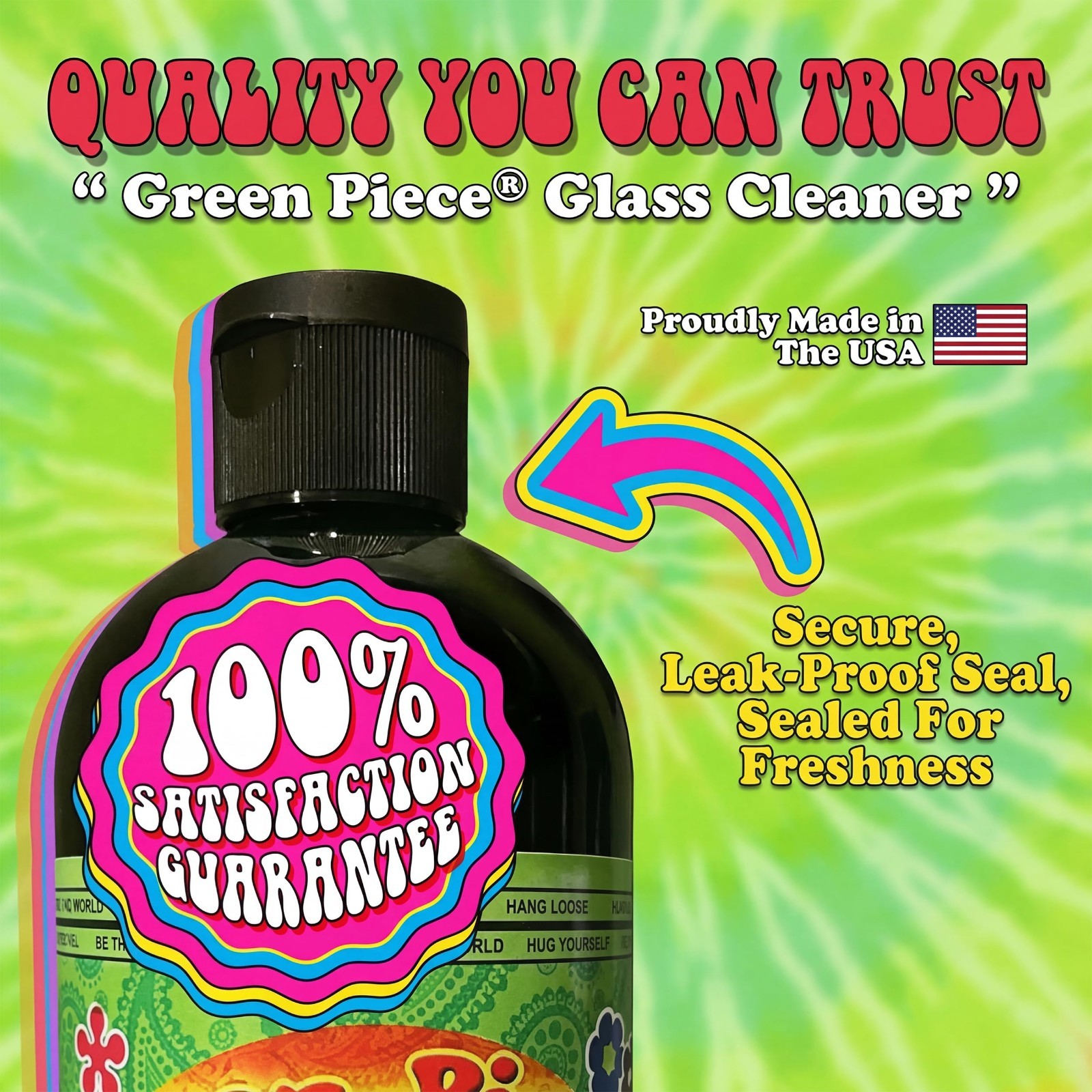 All-Natural Glass Cleaner – Eco-Friendly Multi-Purpose Cleaner for Metal & Ceram