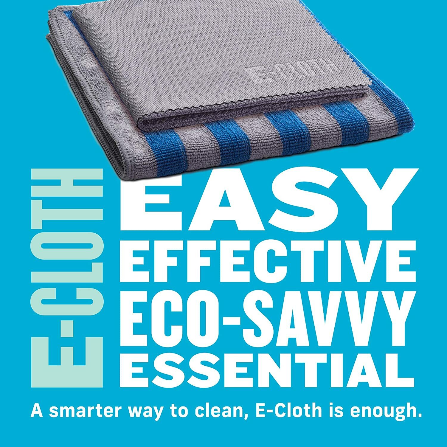 E-Cloth Hob & Oven Cleaning Cloth Set (2-Piece) — Washable & Reusable