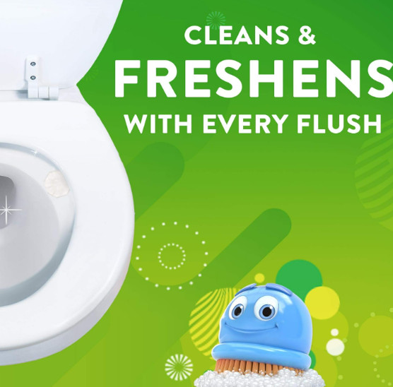 Scrubbing Bubbles Citrus Gel Toilet Stamps Prevent Rings, Fresh Clean