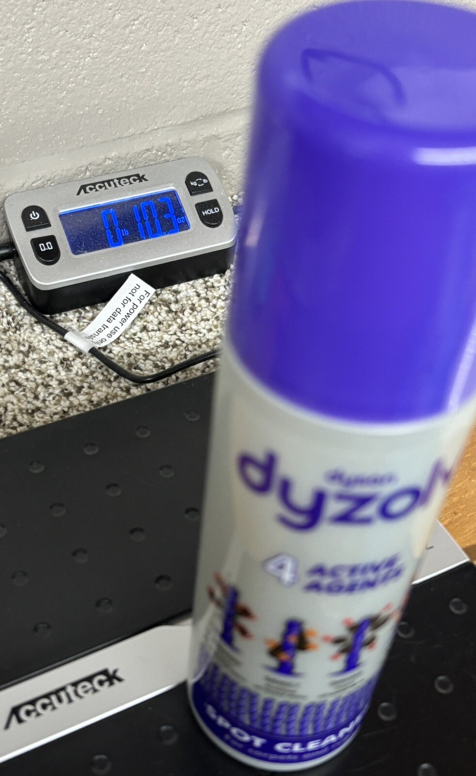 OPENED Dyson Staple Spot Cleaner & Dyson Zone Carpet Maintenance Powder