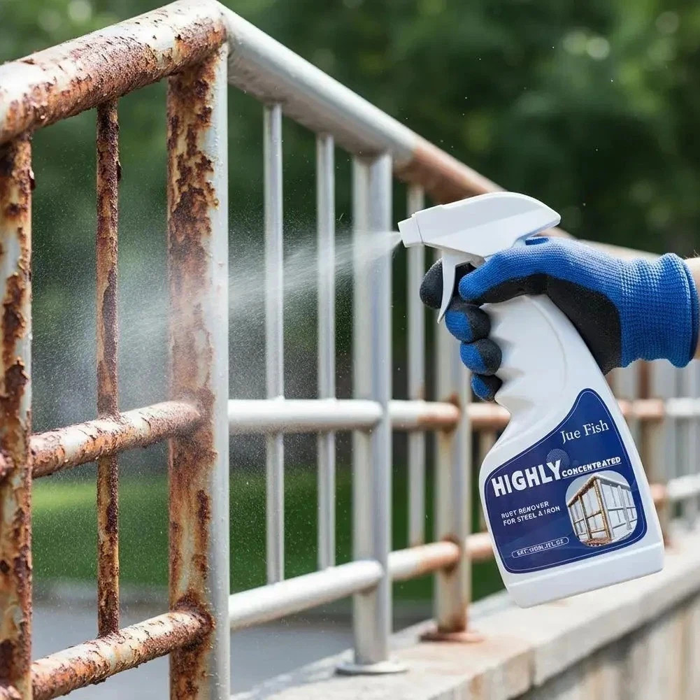 Industrial Rust Remover 120ml Highly Concentrated Fast Acting Steel Iron Cleaner