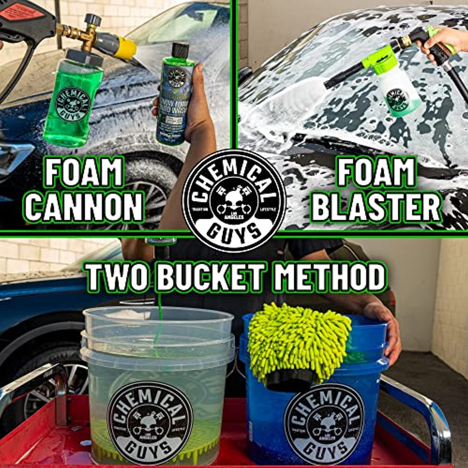 Car Wash Snow Foam Shampoo Pressure Washer Jet Gun Soap Cleanser Cannon 16 Oz