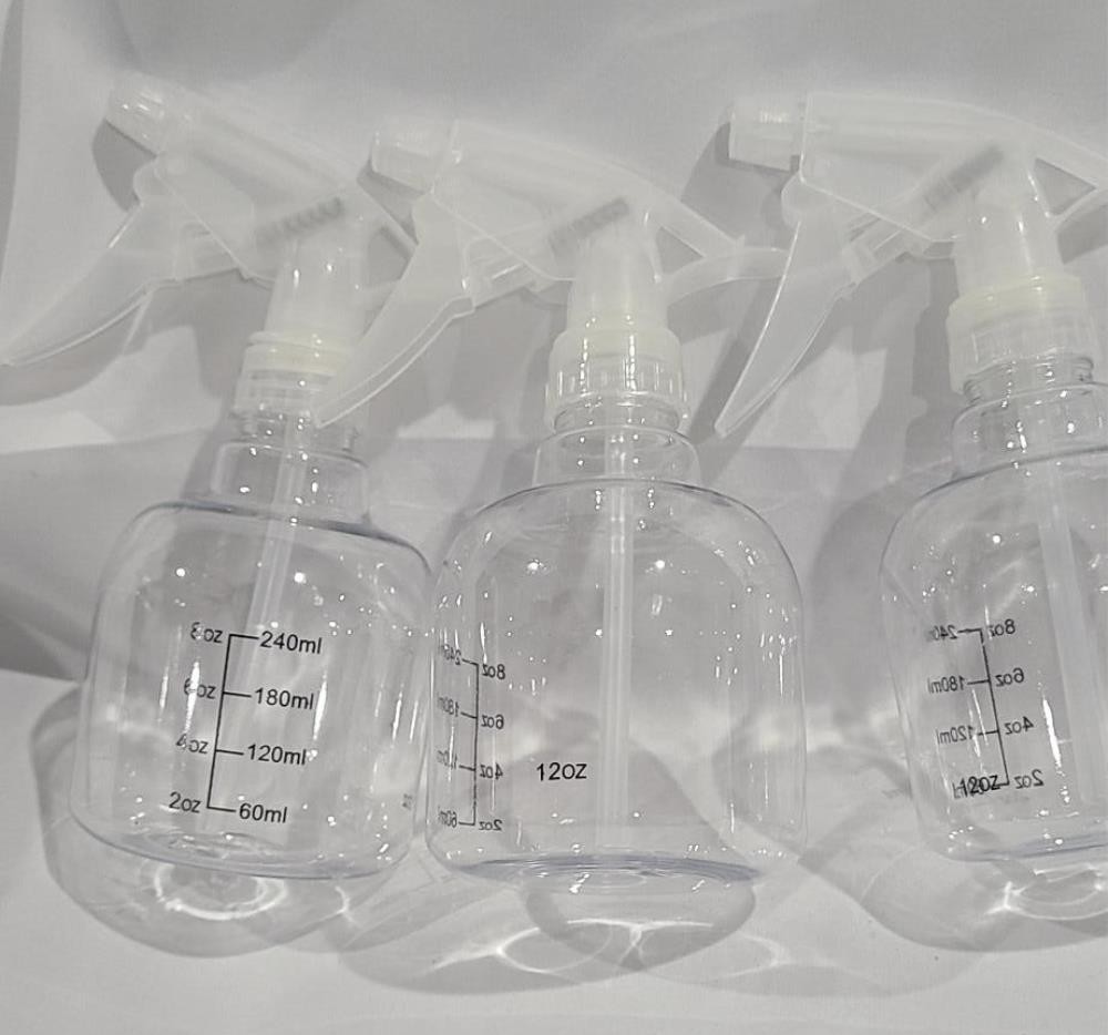 Youngever 6 Pack Empty Plastic Spray Bottles, Spray Bottles for Hair