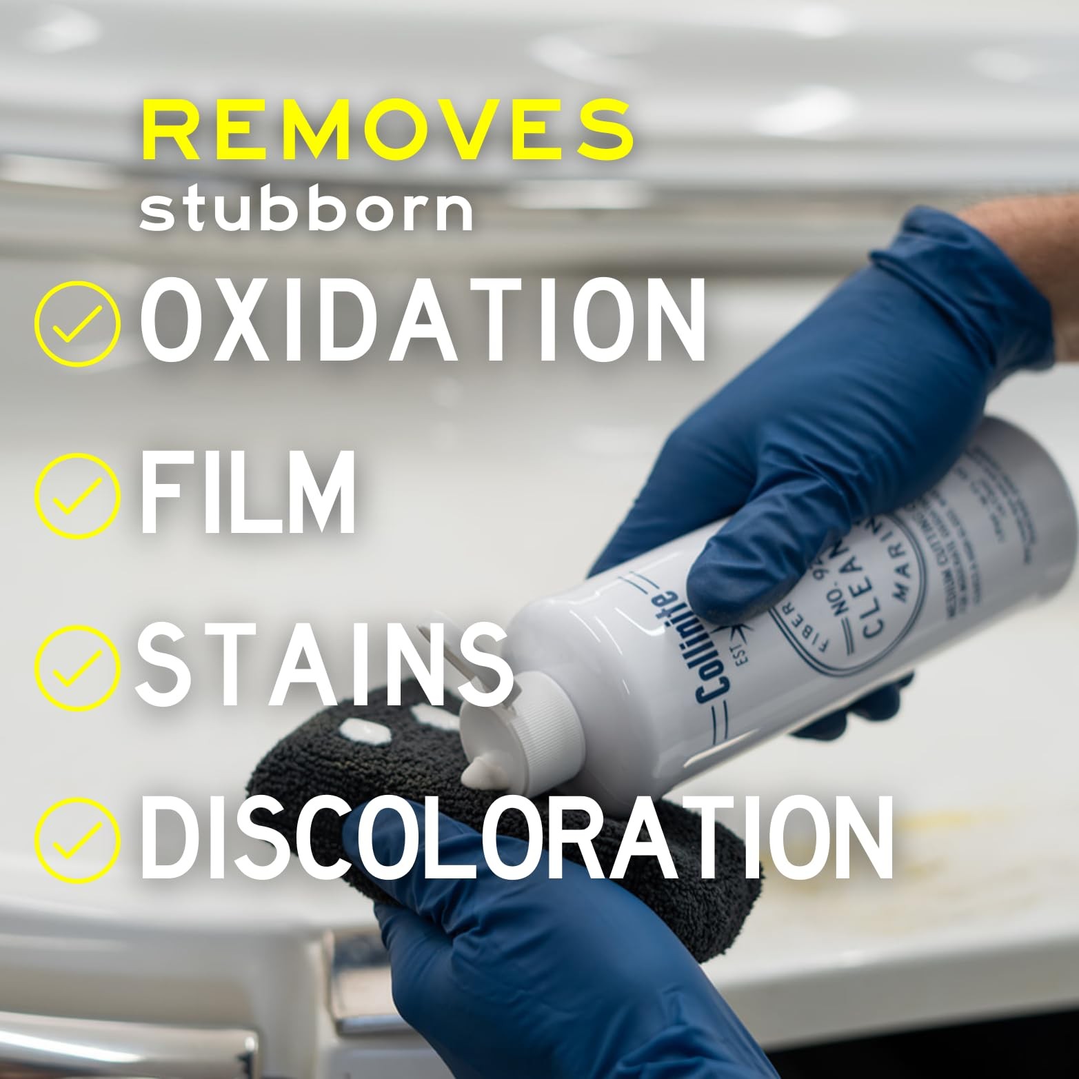 920 Cleaner-Marine/RV Stain, Water Spot & Oxidation Remover. Easy to Use Heav…