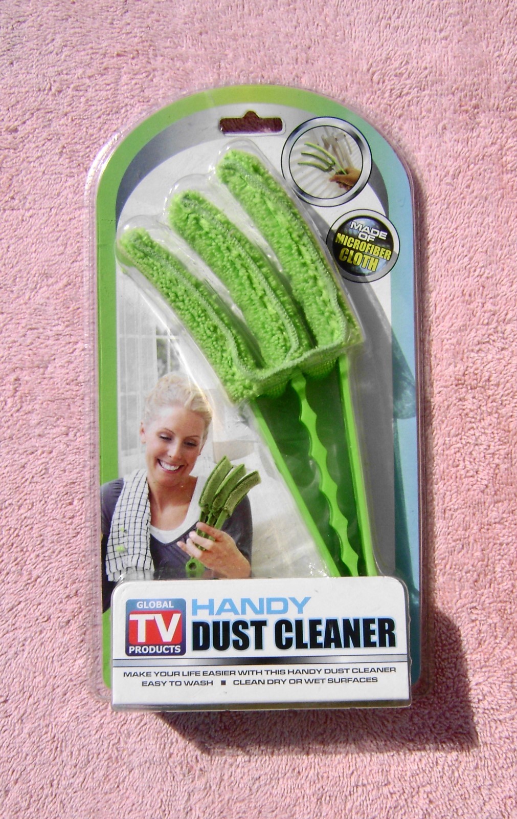 Green Handy Dust Cleaner – Dust Wiper – Microfiber Cloth Global TV Products