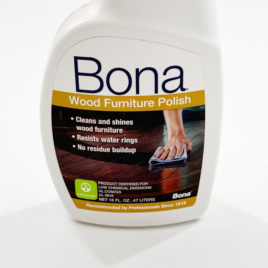 Lot 2 – Bona Wood Furniture Polish, Trigger Spray, 16 oz each, NEW discontinued
