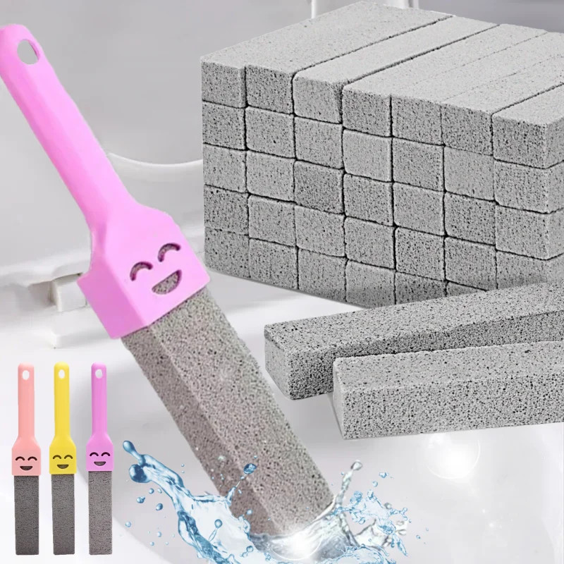 5 PCS Pumice Stone Cleaning Stick Seat Toilet Limescale Rust Stain Dirt Removal