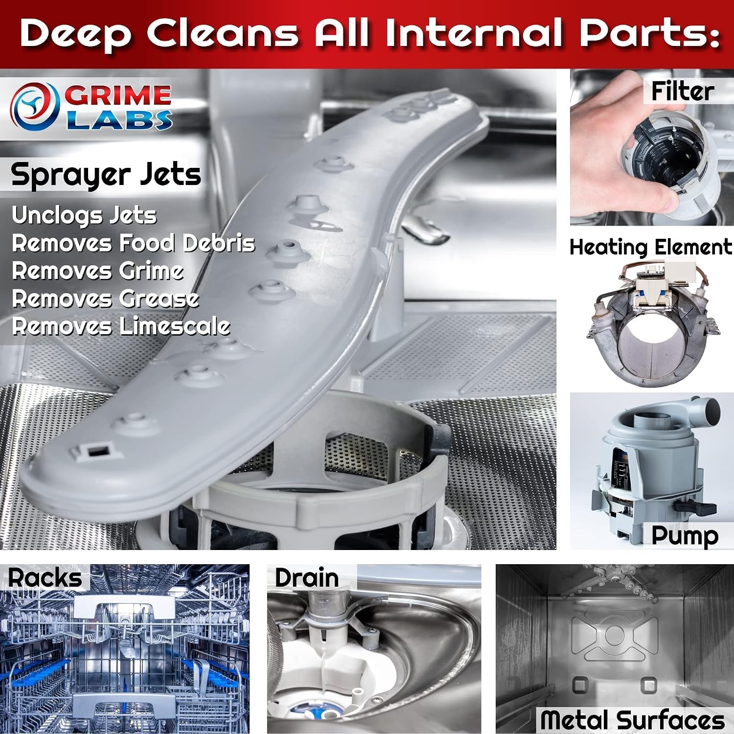 Eco-Friendly Deodorizer and Descaler Tablets – 12 Supply for Dishwashers