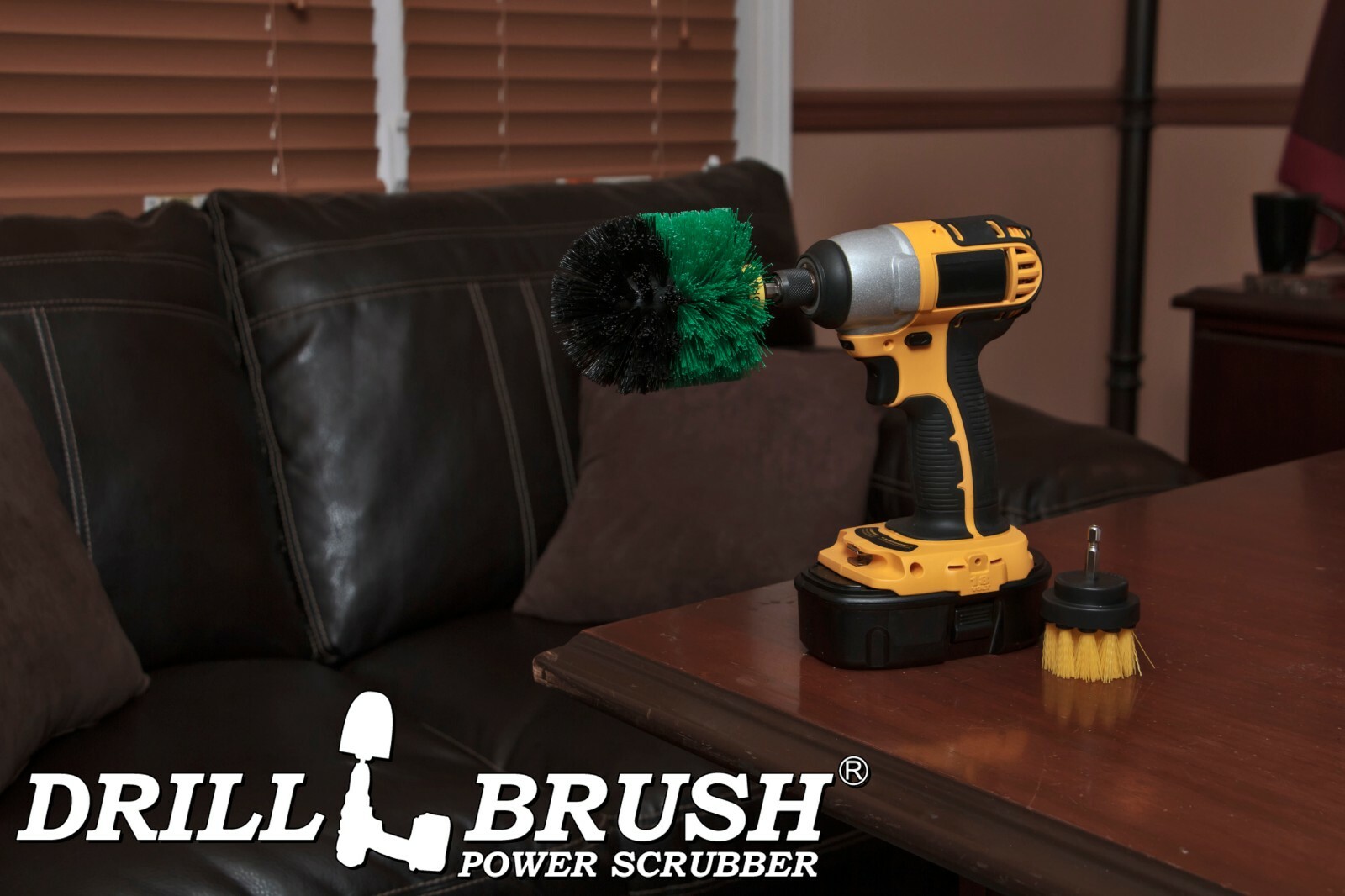 Drill Brush Set Kitchen and Bathroom Cleaning for Stove, Sink, Shower Door Track