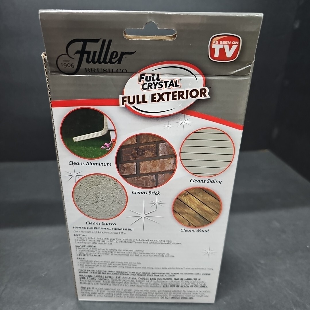 Fuller Brush FBFCEX As Seen on TV Full Exterior Crystal House Wash 4 oz
